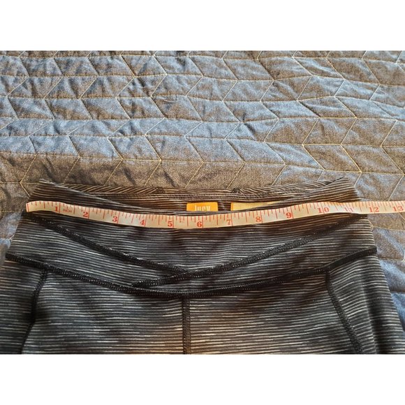Lucy Powermax Size XS Hatha Collection Leggings Grey Marl Yoga Gym Ankle Length - Picture 8 of 11